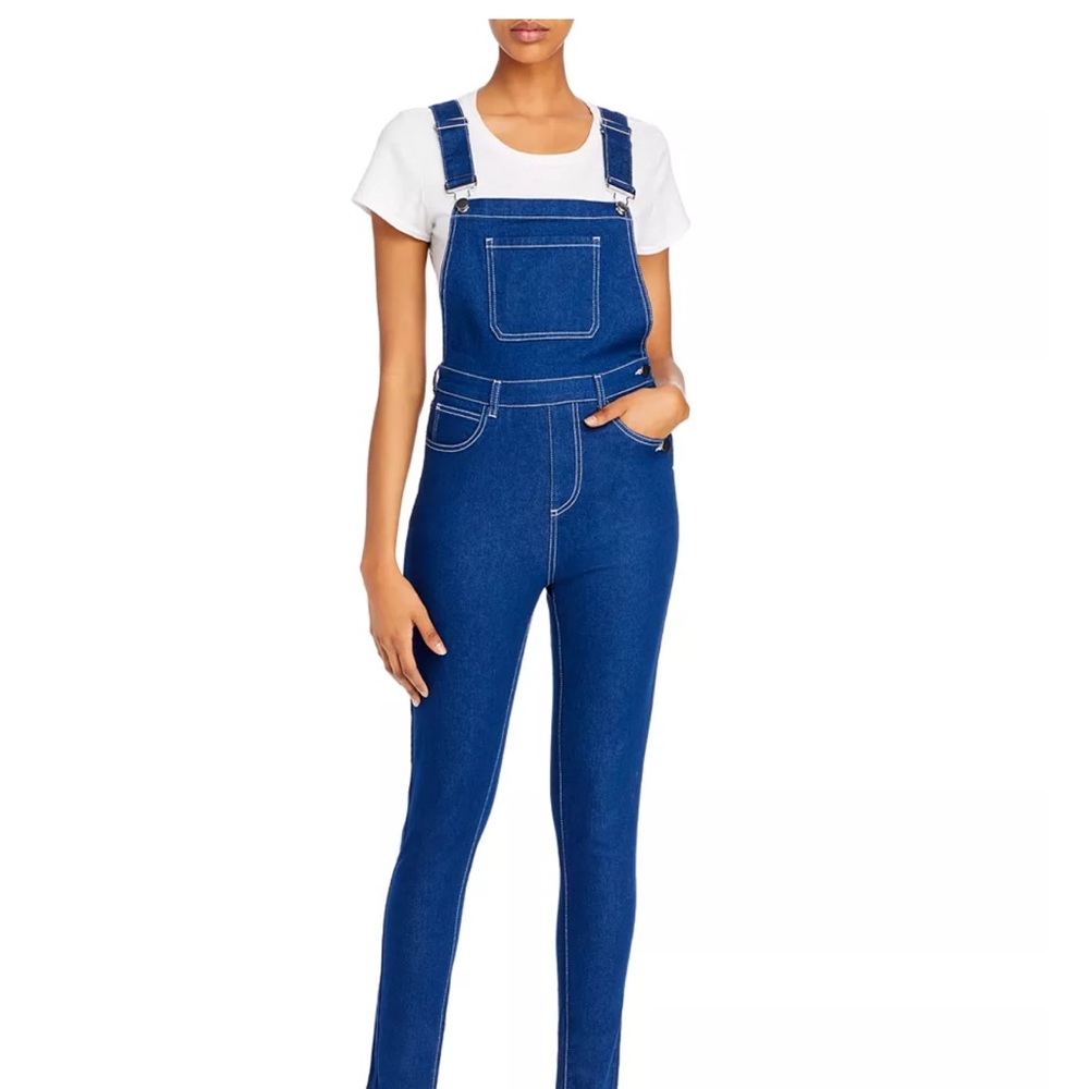 WeWoreWhat Women's Classic Blue Overalls